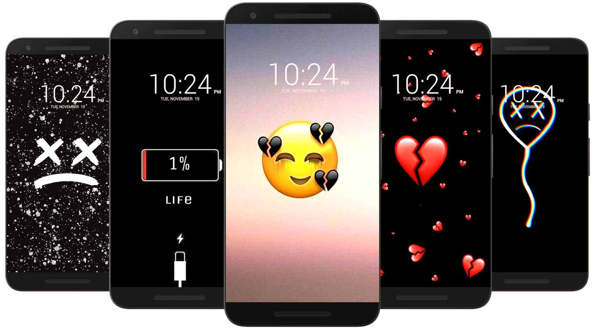 اسکرین شات 1 برنامه Depression Wallpaper HD