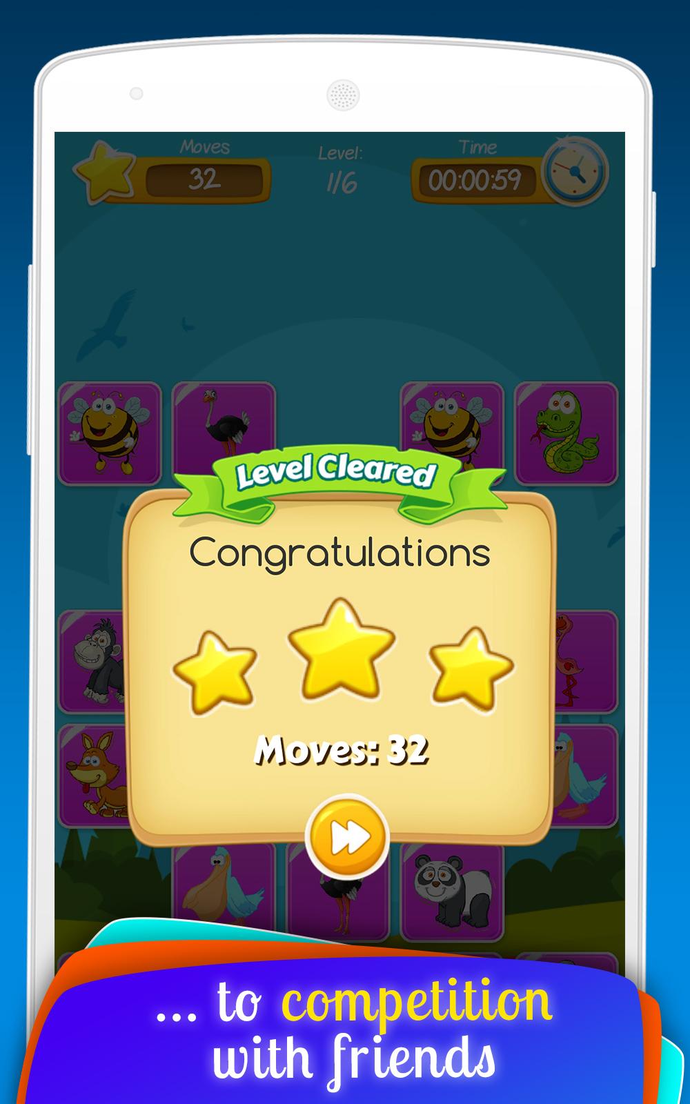 اسکرین شات 8 بازی Matching Animals Game for Kids