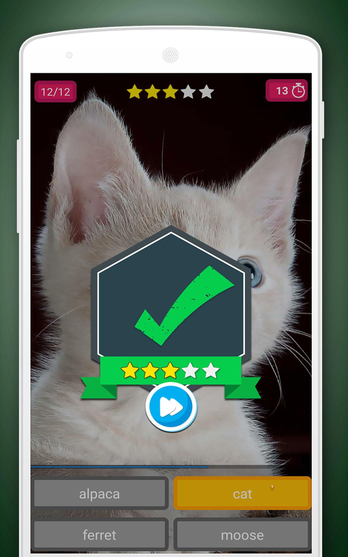 اسکرین شات 7 بازی Scratch Game: Animals Quiz