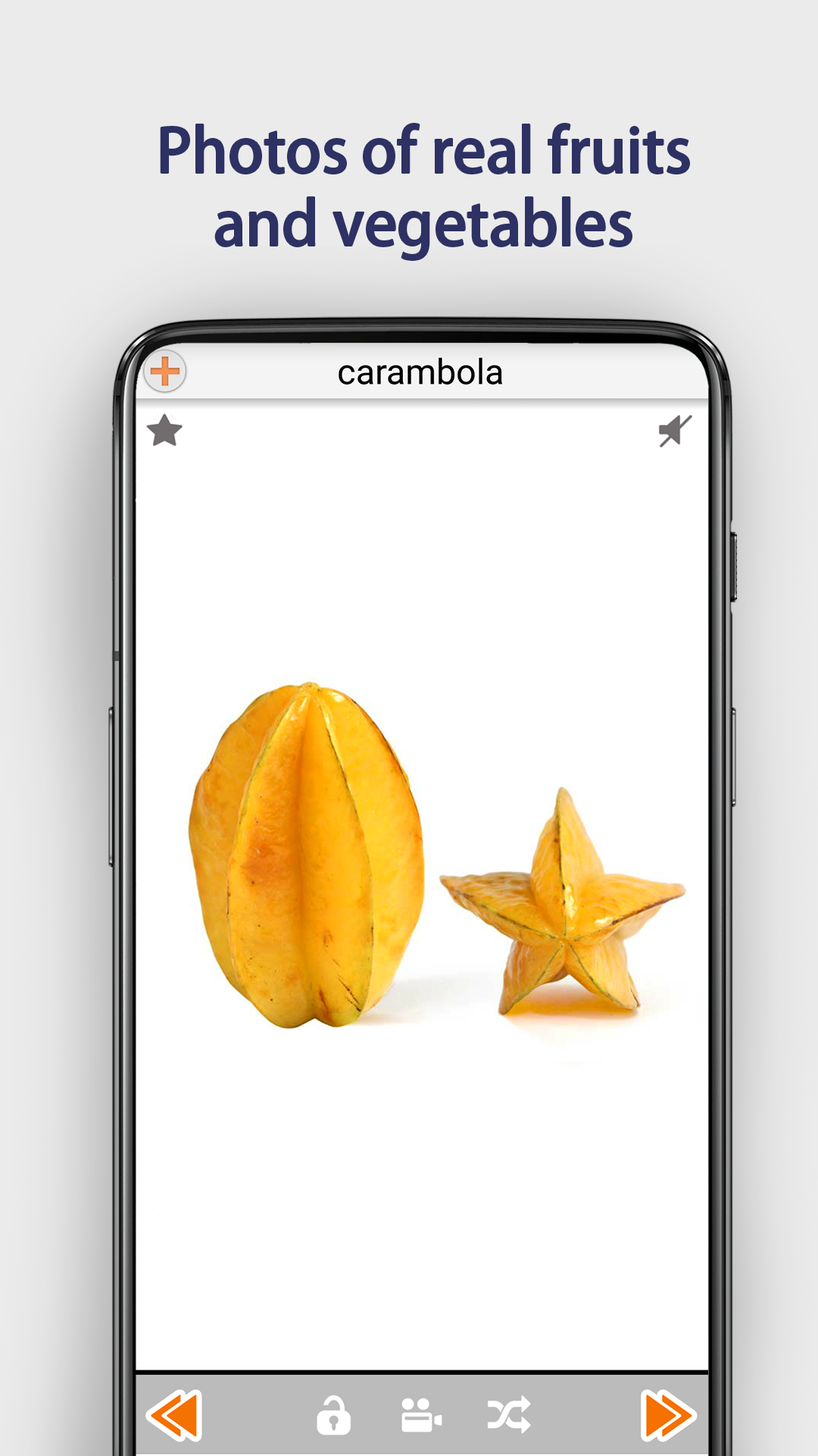 اسکرین شات 3 برنامه Fruits and Vegetables