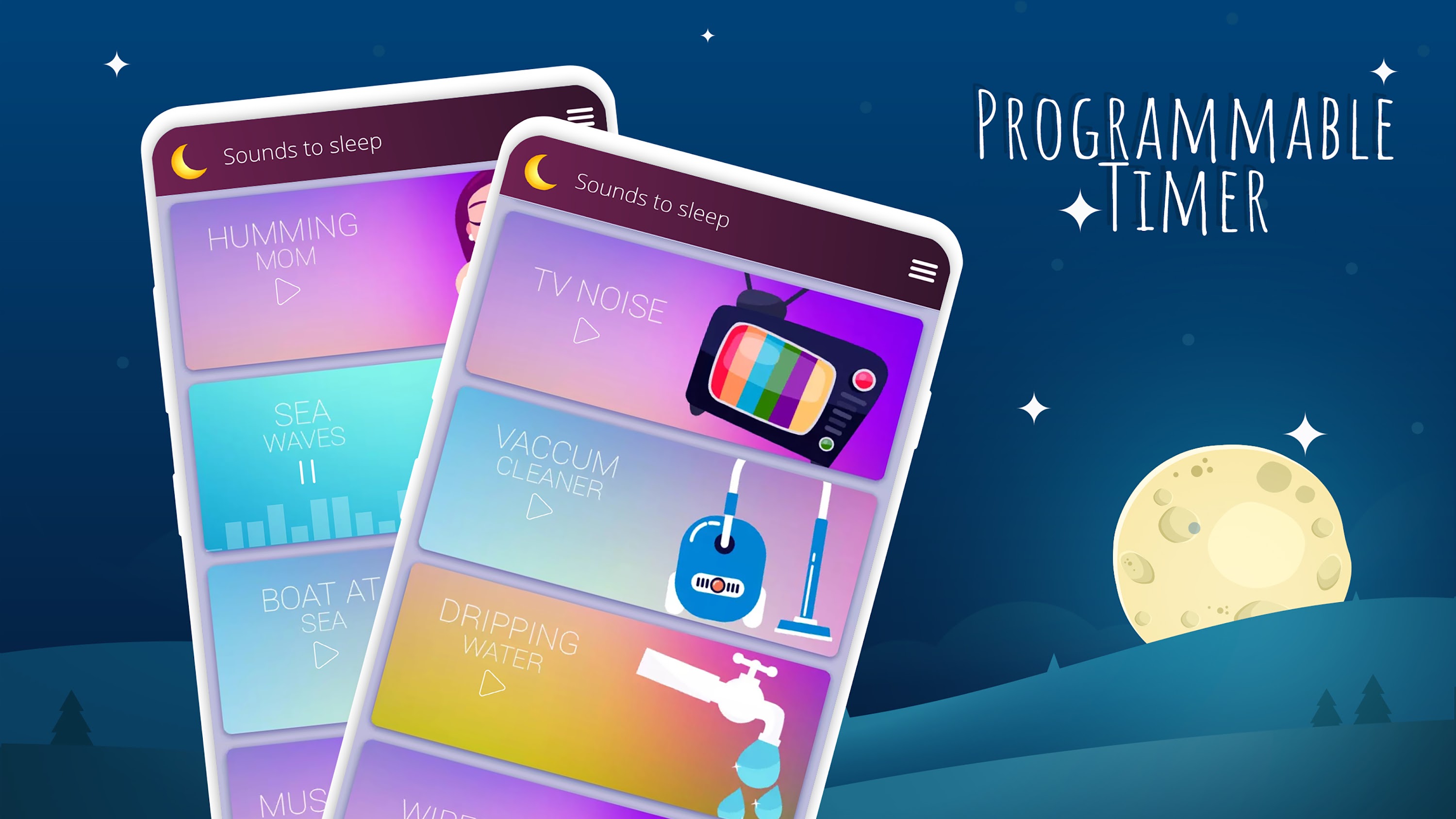 اسکرین شات 4 برنامه Baby Sleep Sounds