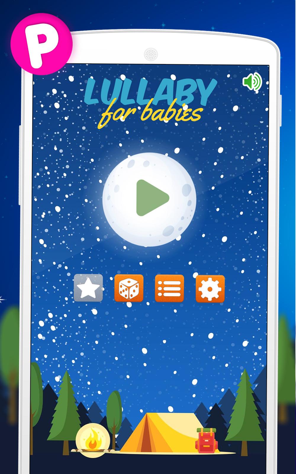 اسکرین شات 1 برنامه Lullabies for children