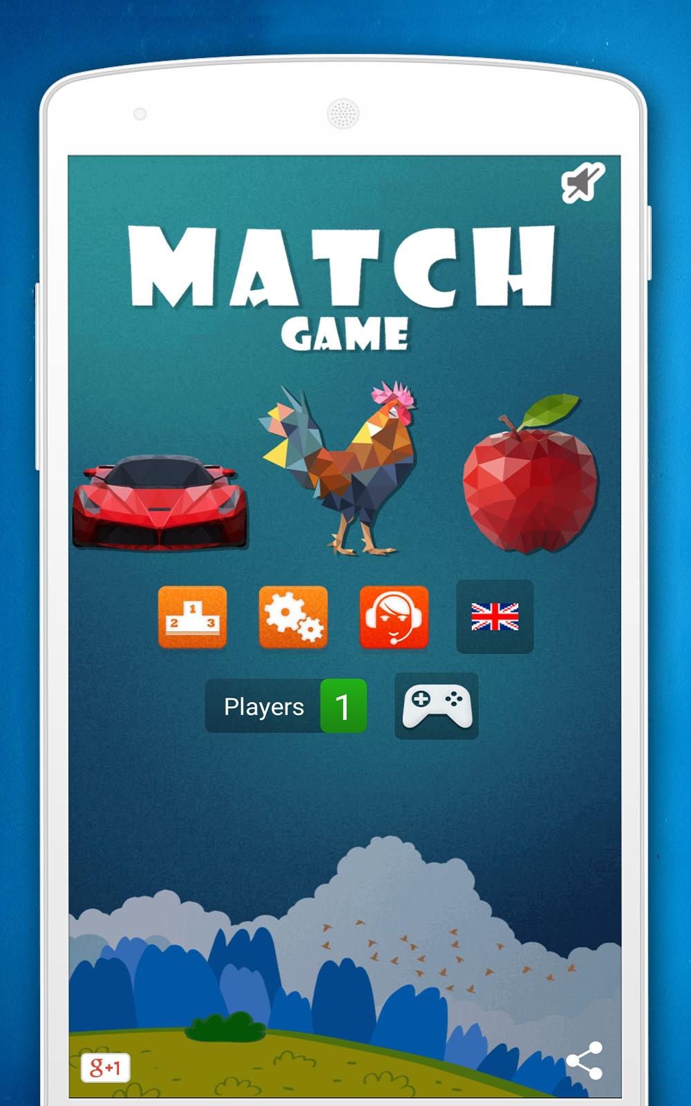 اسکرین شات 1 بازی Match Game - Pairs