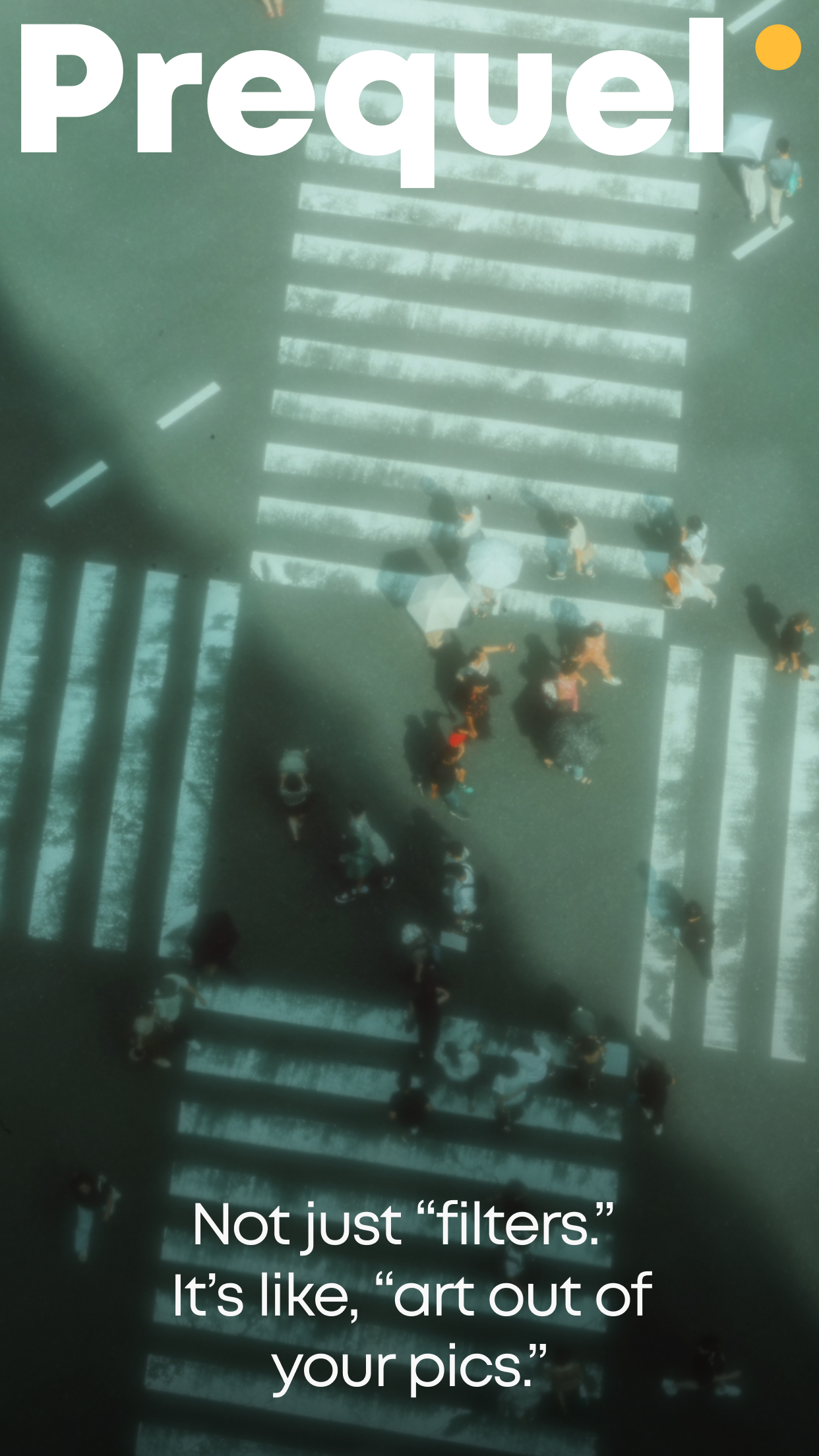 اسکرین شات 1 برنامه PREQUEL AI Filter Photo Editor