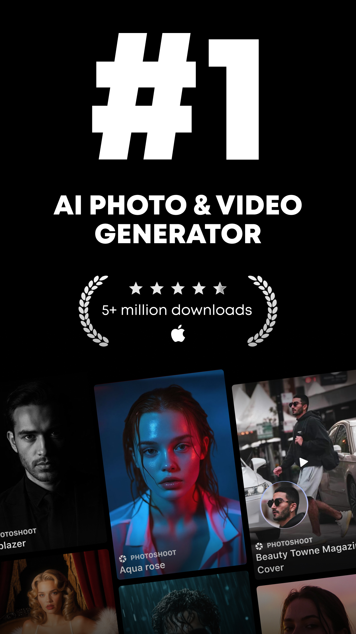 اسکرین شات 1 برنامه GIO: AI Headshot Generator