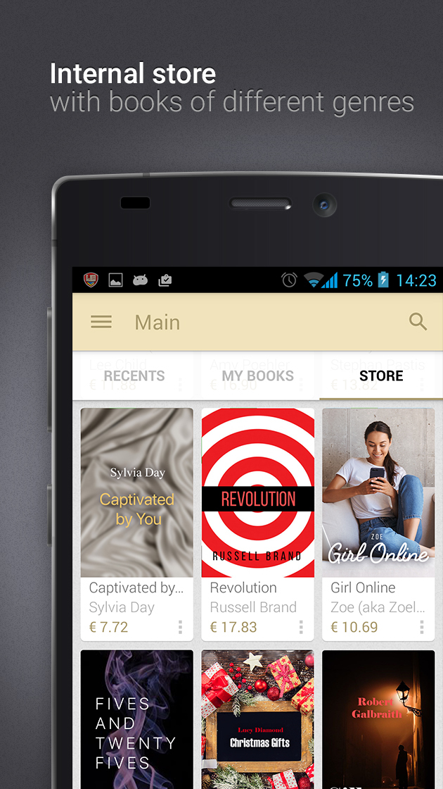 اسکرین شات 8 برنامه eReader Prestigio: Book Reader
