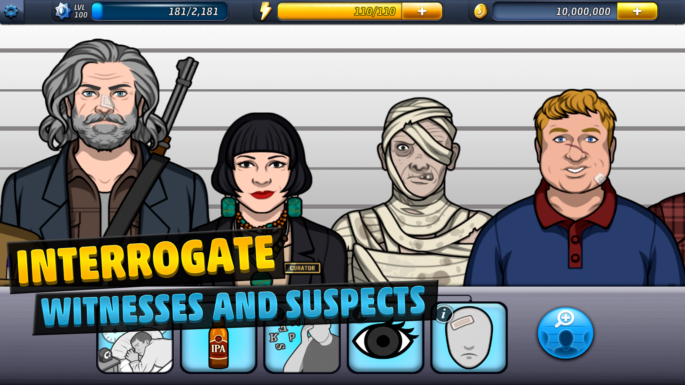 اسکرین شات 3 بازی Criminal Case: Supernatural