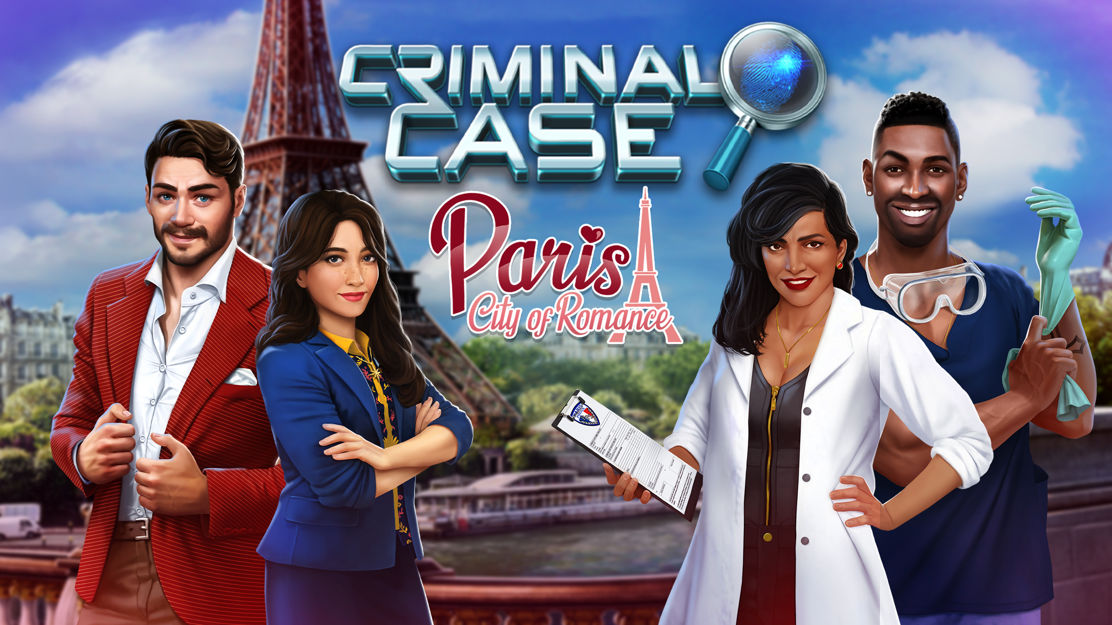 اسکرین شات 1 بازی Criminal Case: Paris