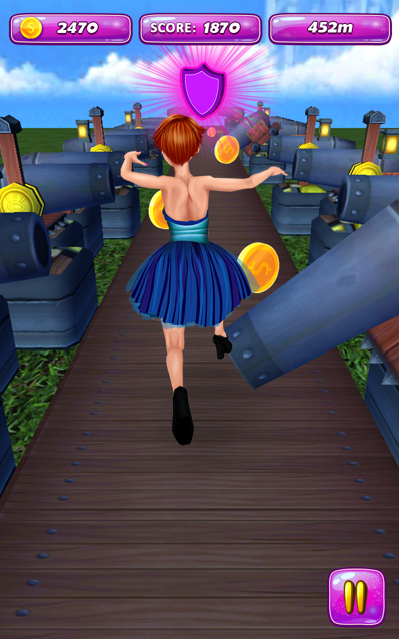 اسکرین شات 5 بازی Bride Fun Run Running Games