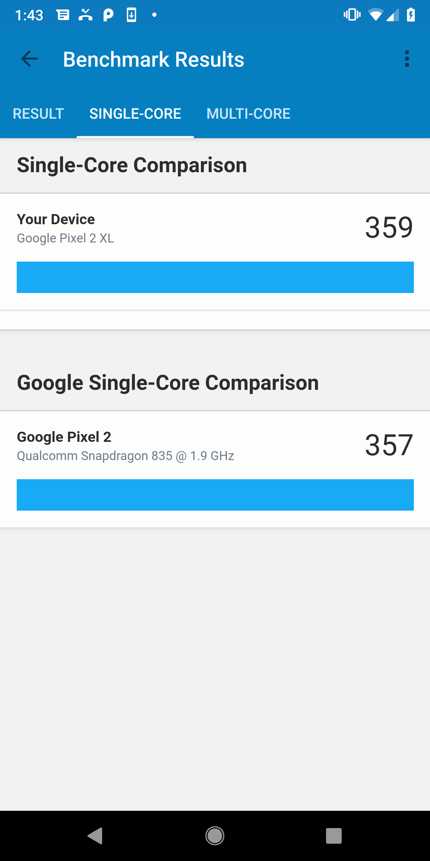 اسکرین شات 4 برنامه Geekbench 5
