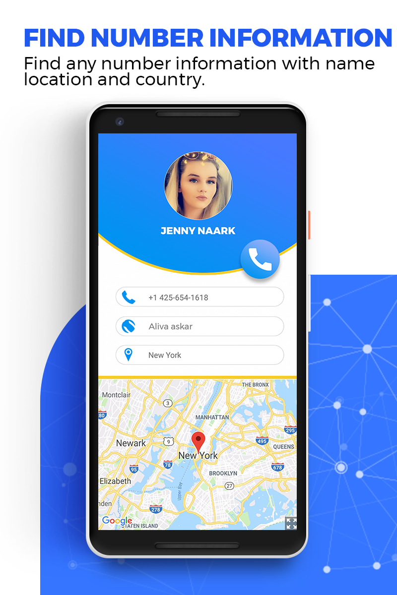 اسکرین شات 4 برنامه Caller ID - Ture Spam Blocker
