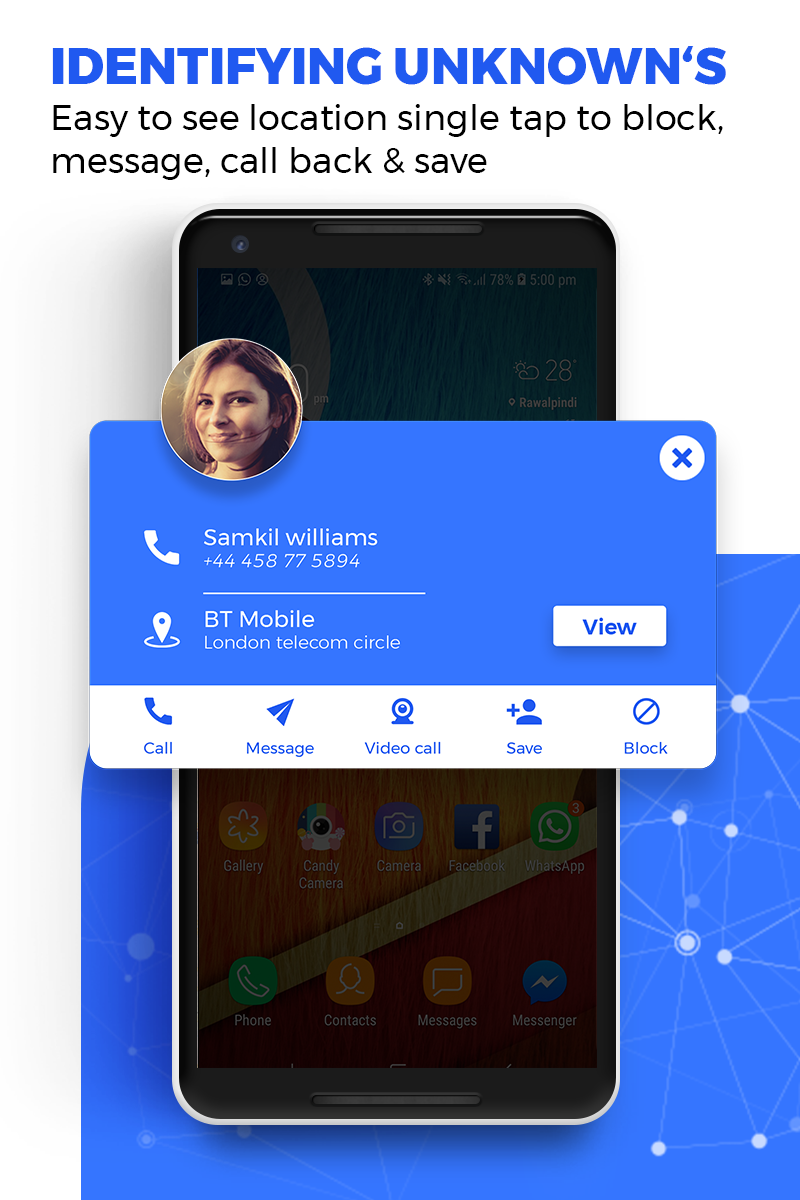 اسکرین شات 5 برنامه Caller ID - Ture Spam Blocker