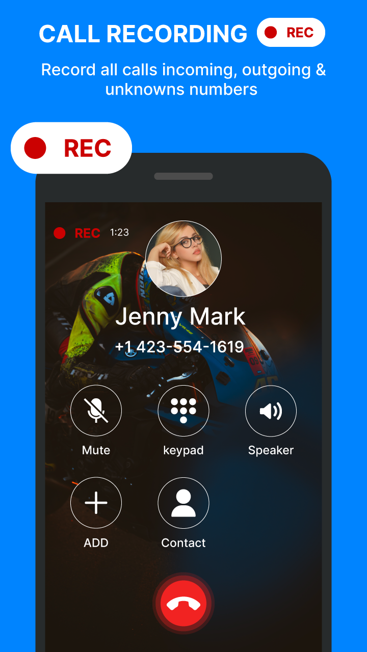 اسکرین شات 3 برنامه Caller ID - Ture Spam Blocker