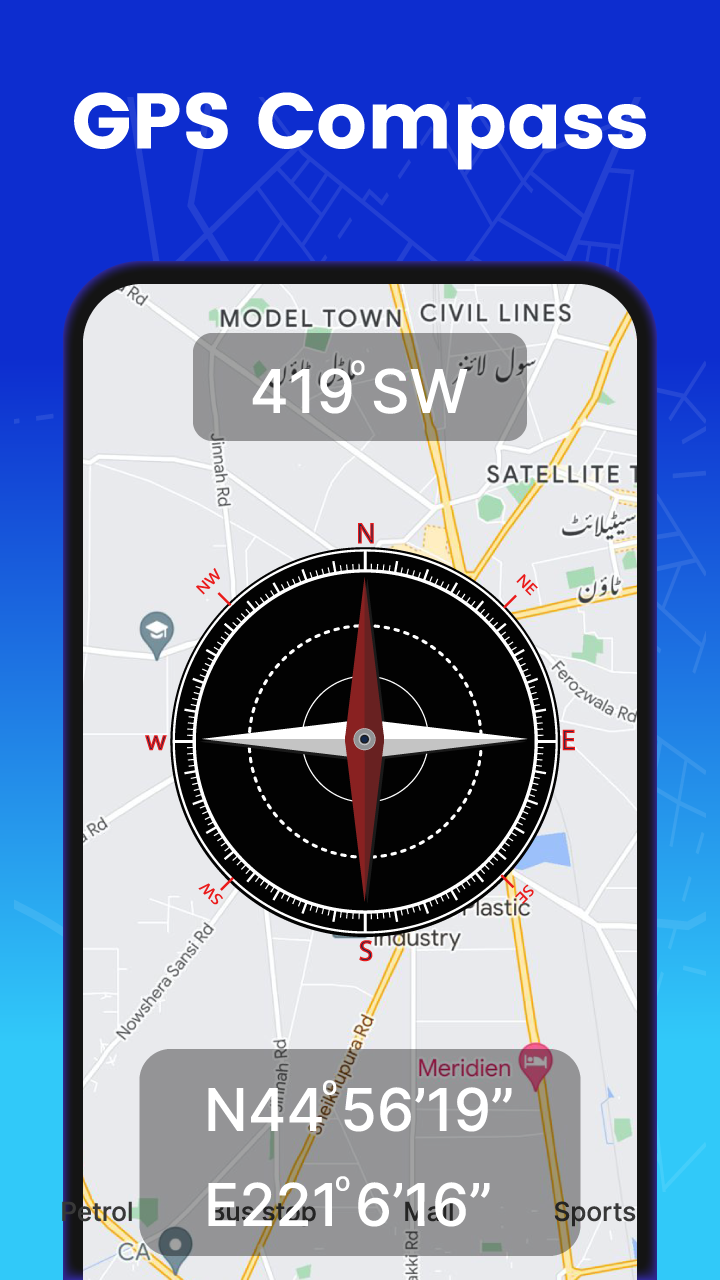 اسکرین شات 5 برنامه GPS Route Finder