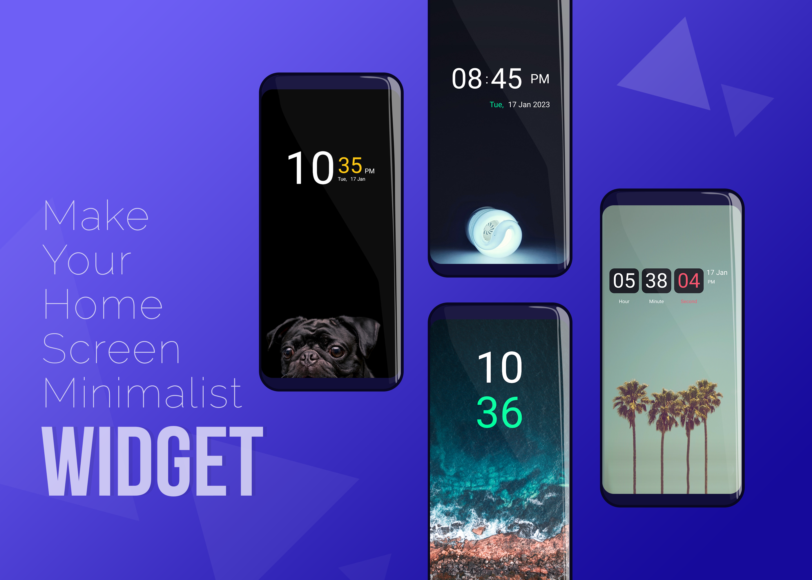 اسکرین شات 7 برنامه Digital Clock Widget