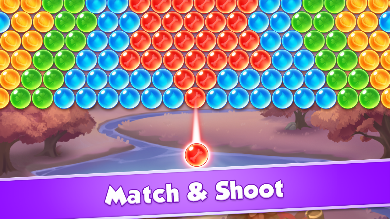 اسکرین شات 5 بازی Pop Bubbles Mania & Dress up
