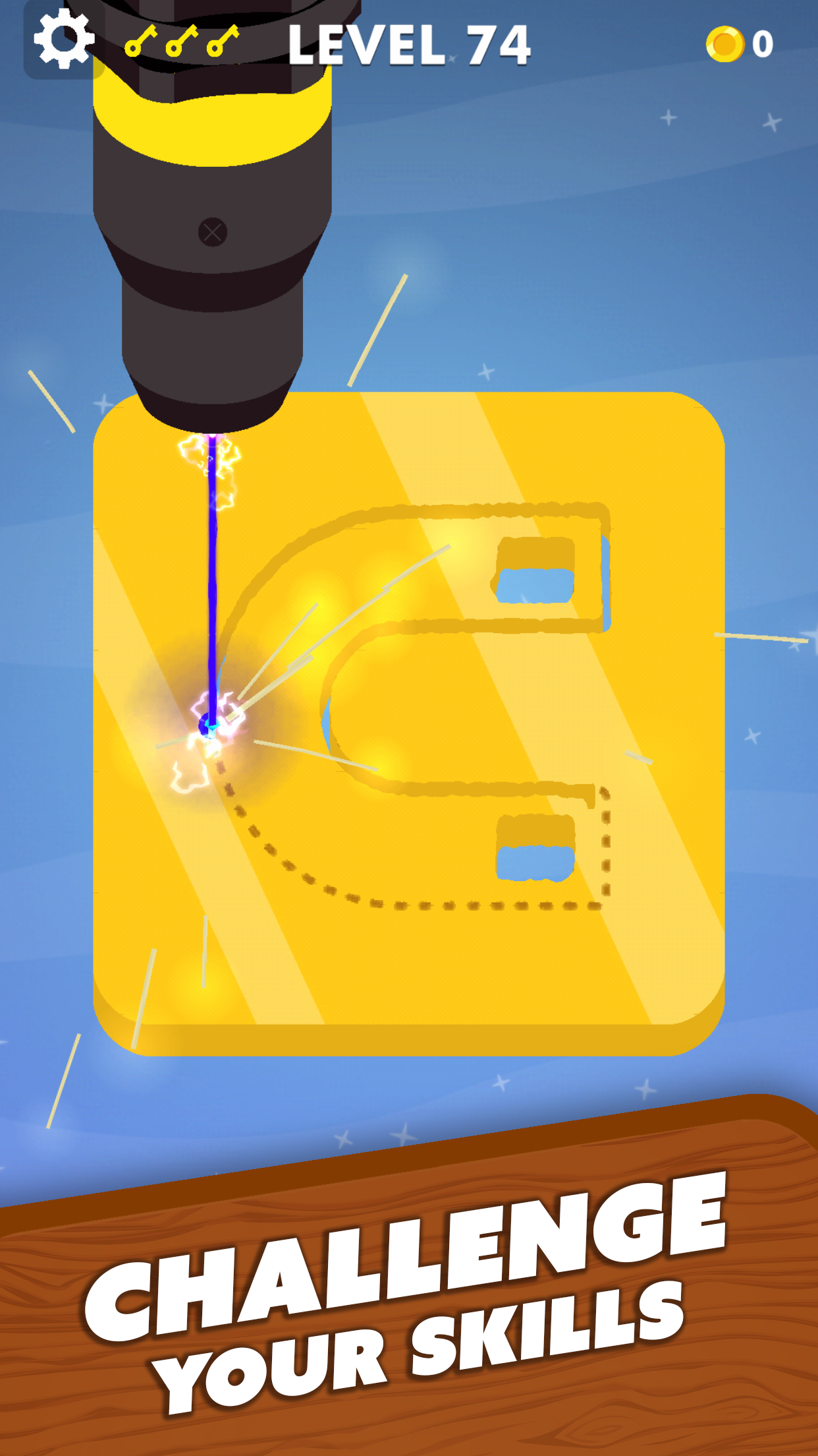 اسکرین شات 4 بازی Laser Cutting - Precision Game