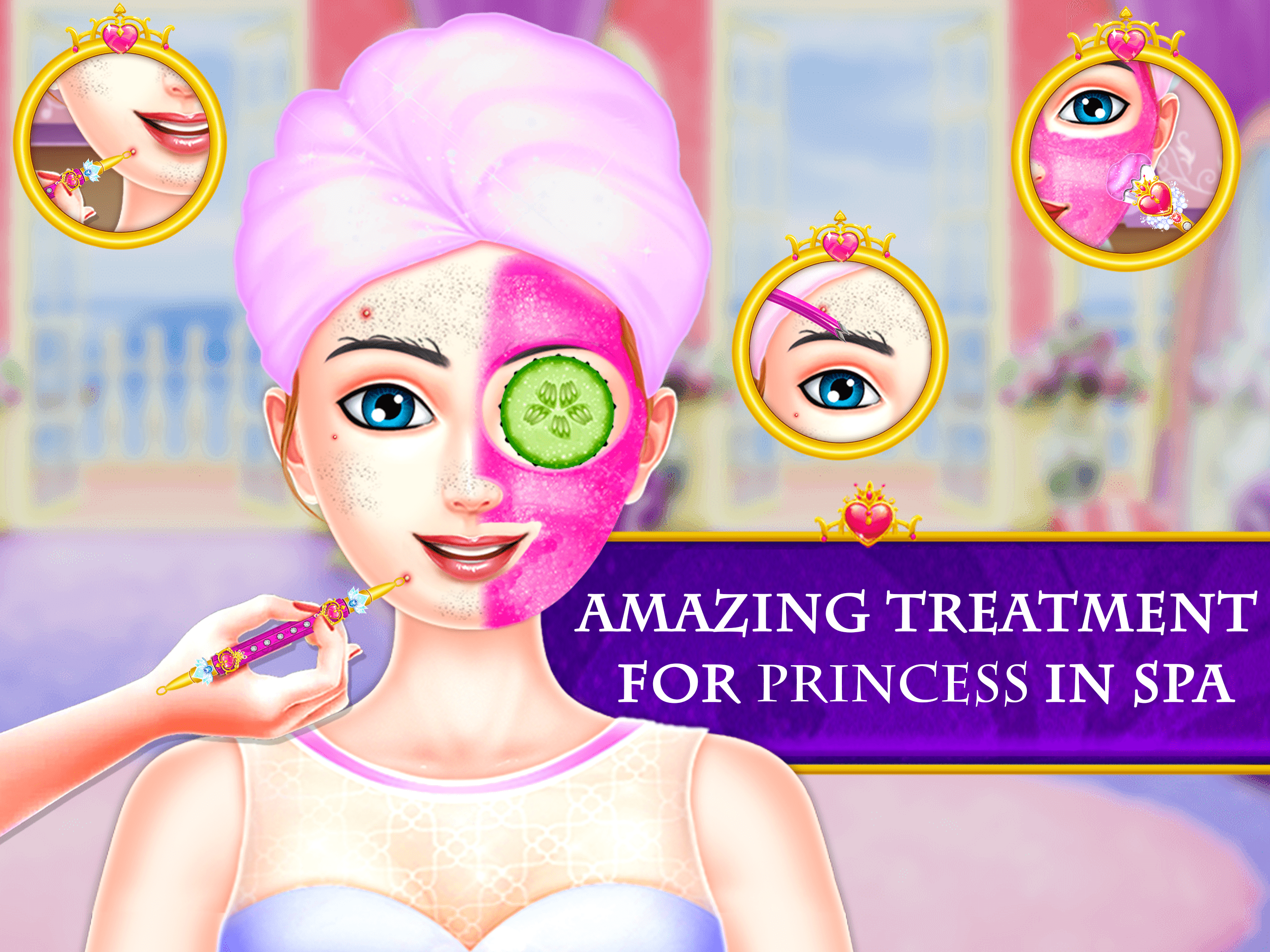 اسکرین شات 2 بازی Princess House Cleaning Game