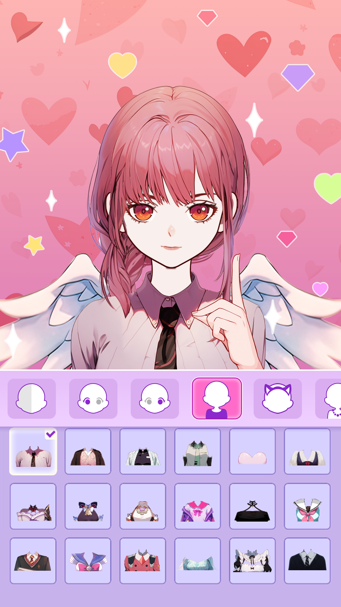 اسکرین شات 2 بازی Anime Avatar Maker: Anime Doll