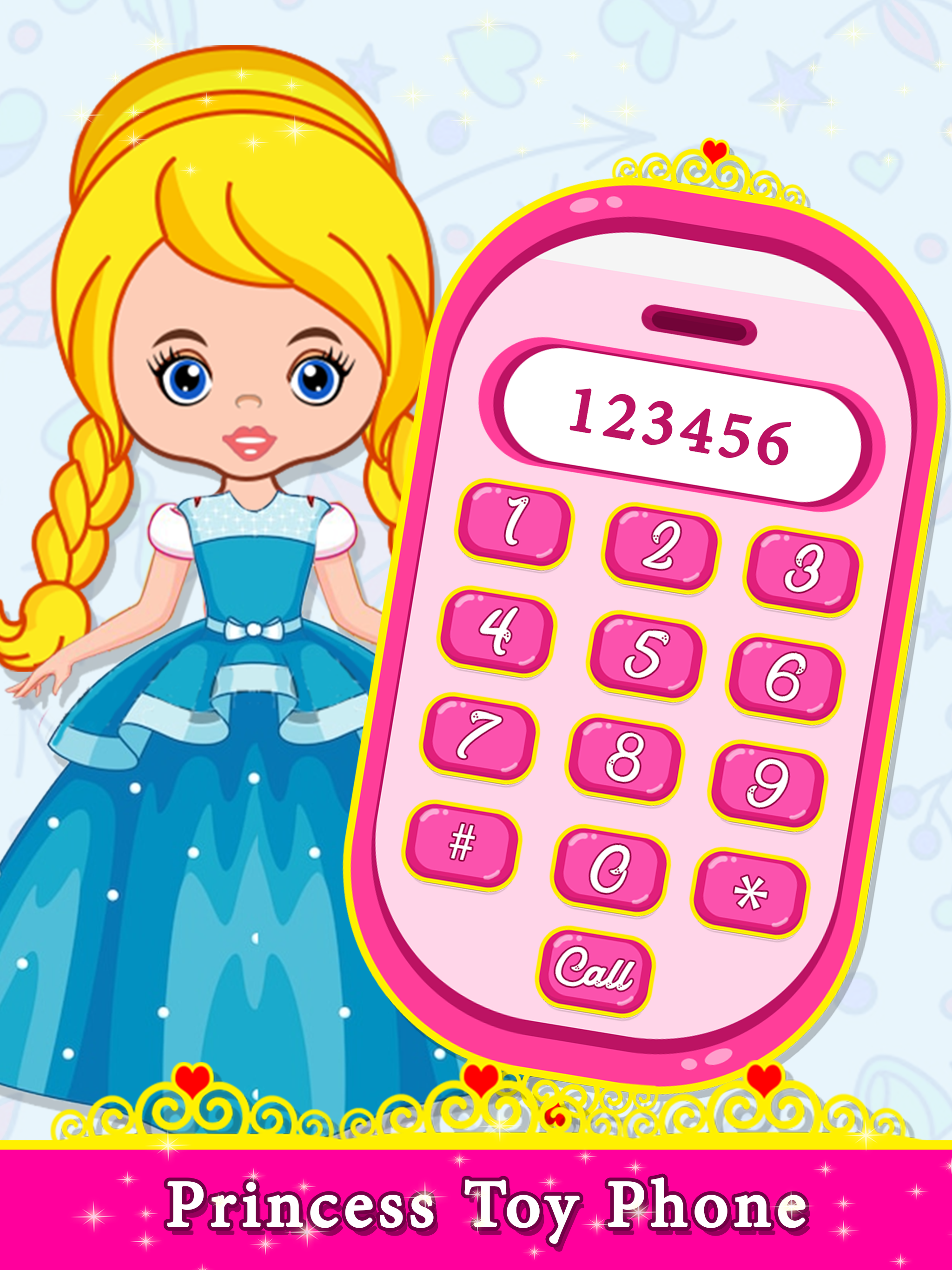 اسکرین شات 1 بازی Princess Baby Phone games