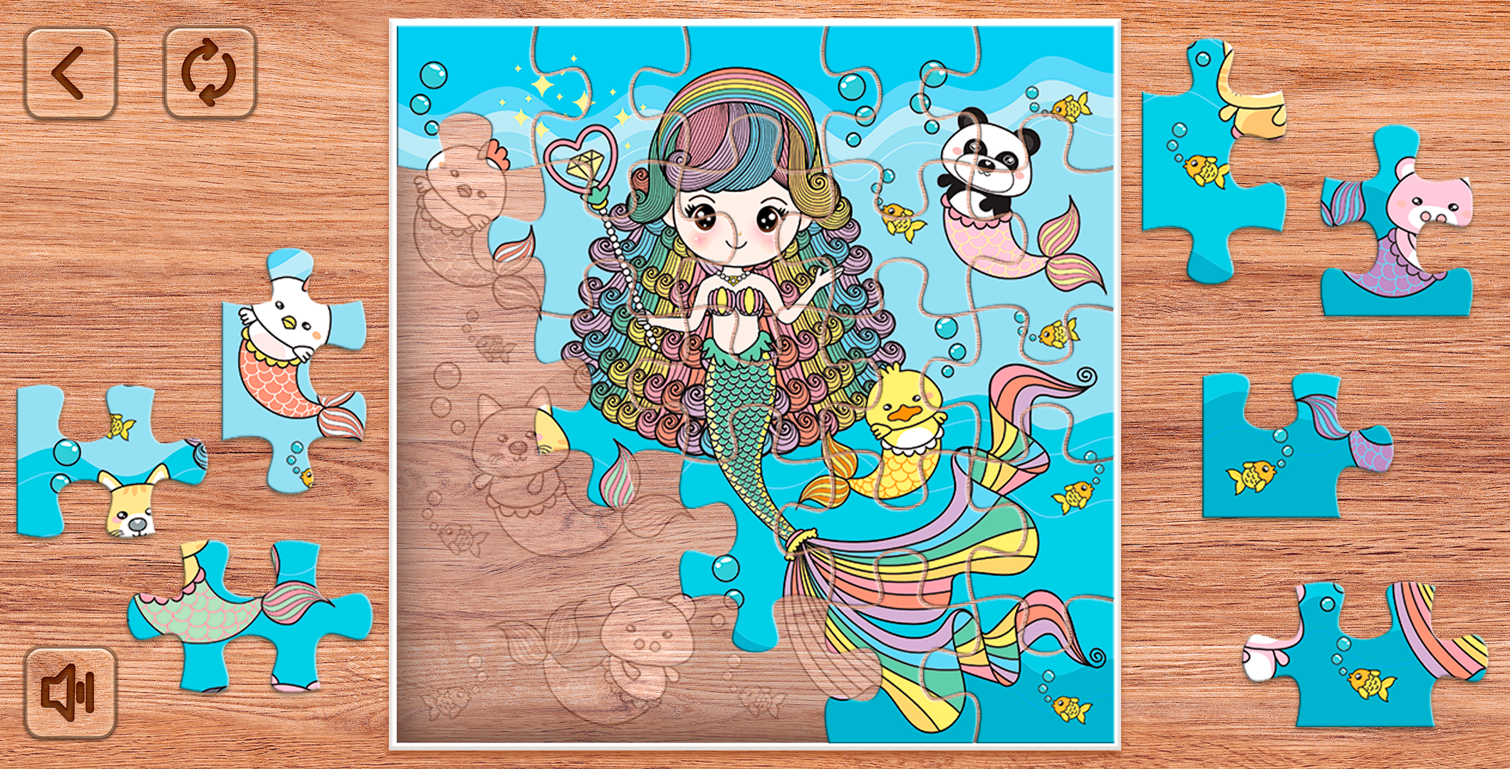 اسکرین شات 6 بازی Princess Game Puzzles for Kids
