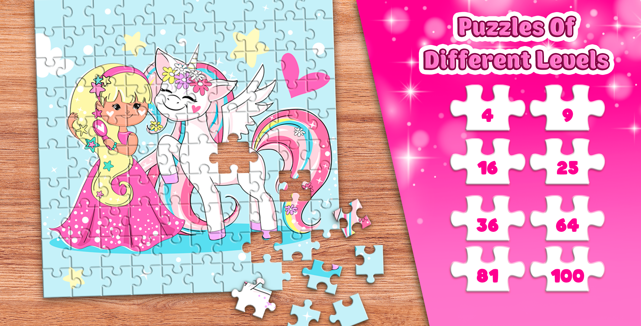 اسکرین شات 3 بازی Princess Game Puzzles for Kids