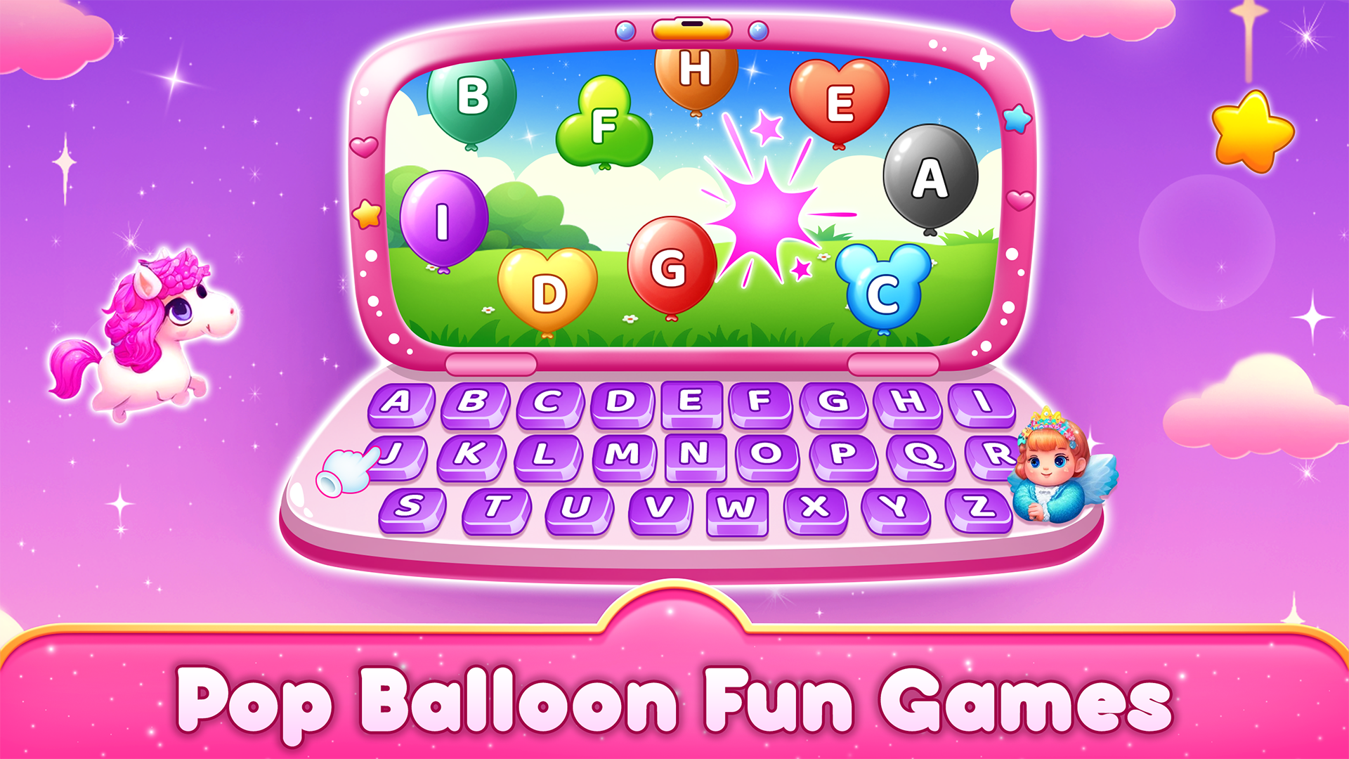 اسکرین شات 6 بازی Princess Computer - Baby Phone