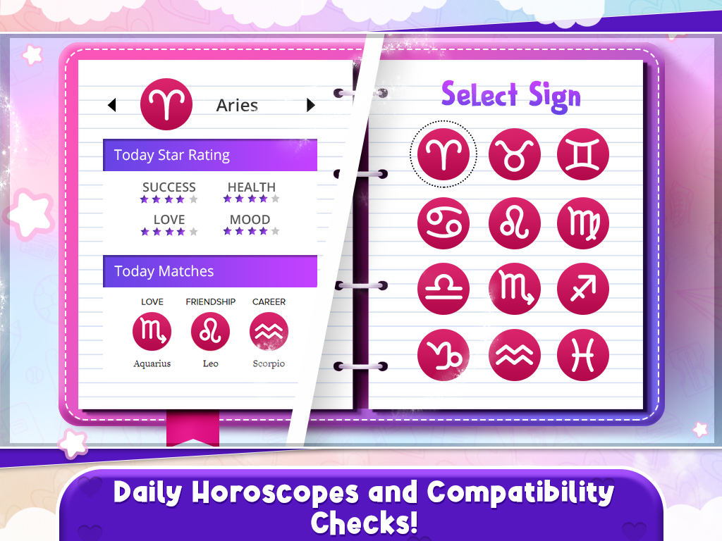 اسکرین شات 6 برنامه My Diary: Princess Fun Games