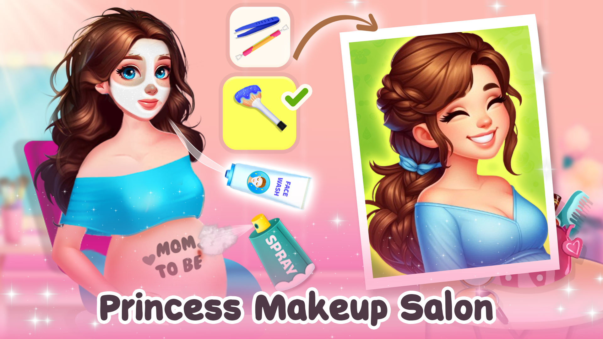 اسکرین شات 4 برنامه Princess Pregnant Baby Shower
