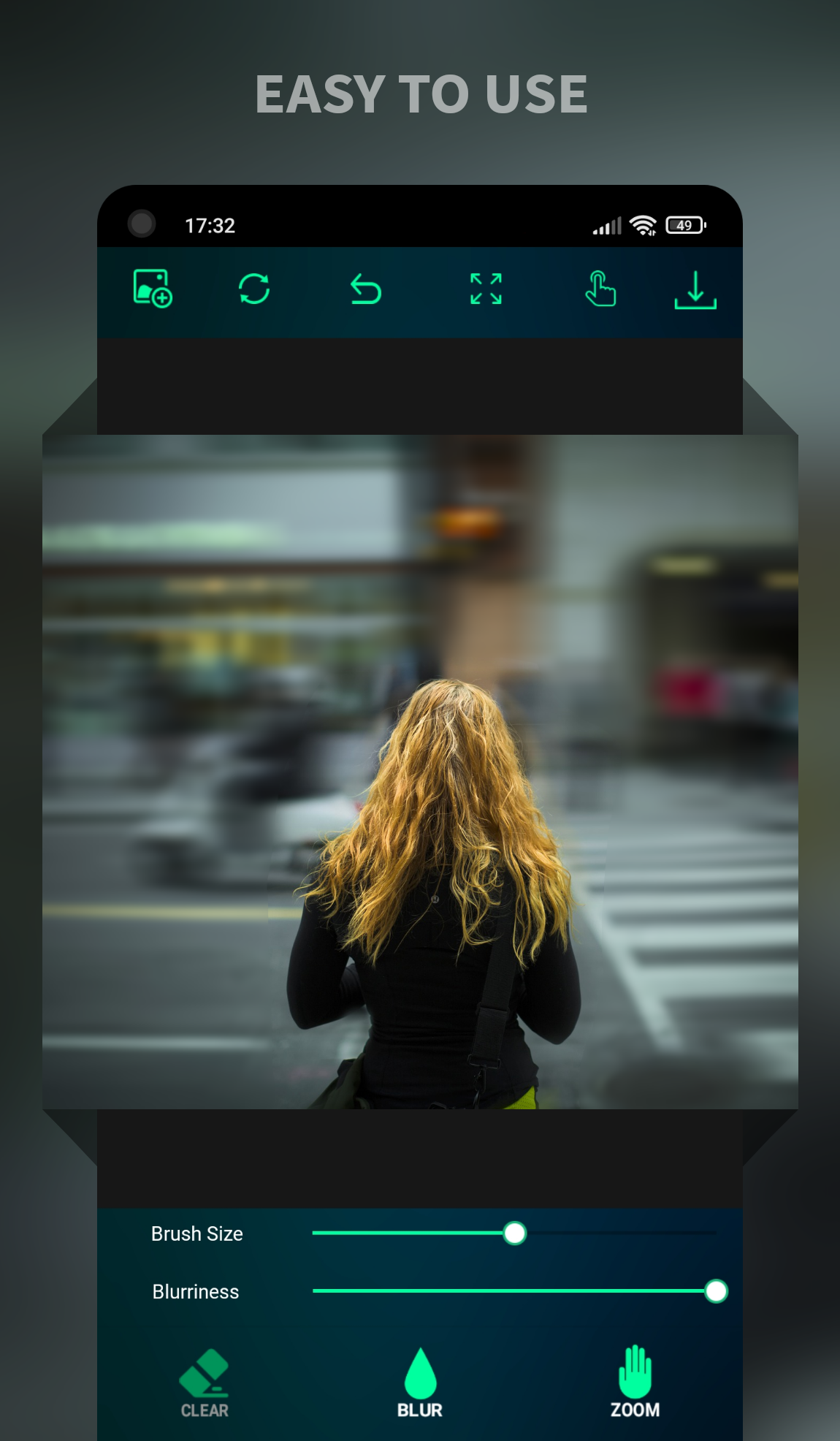 اسکرین شات 1 برنامه Blur Image Background Editor