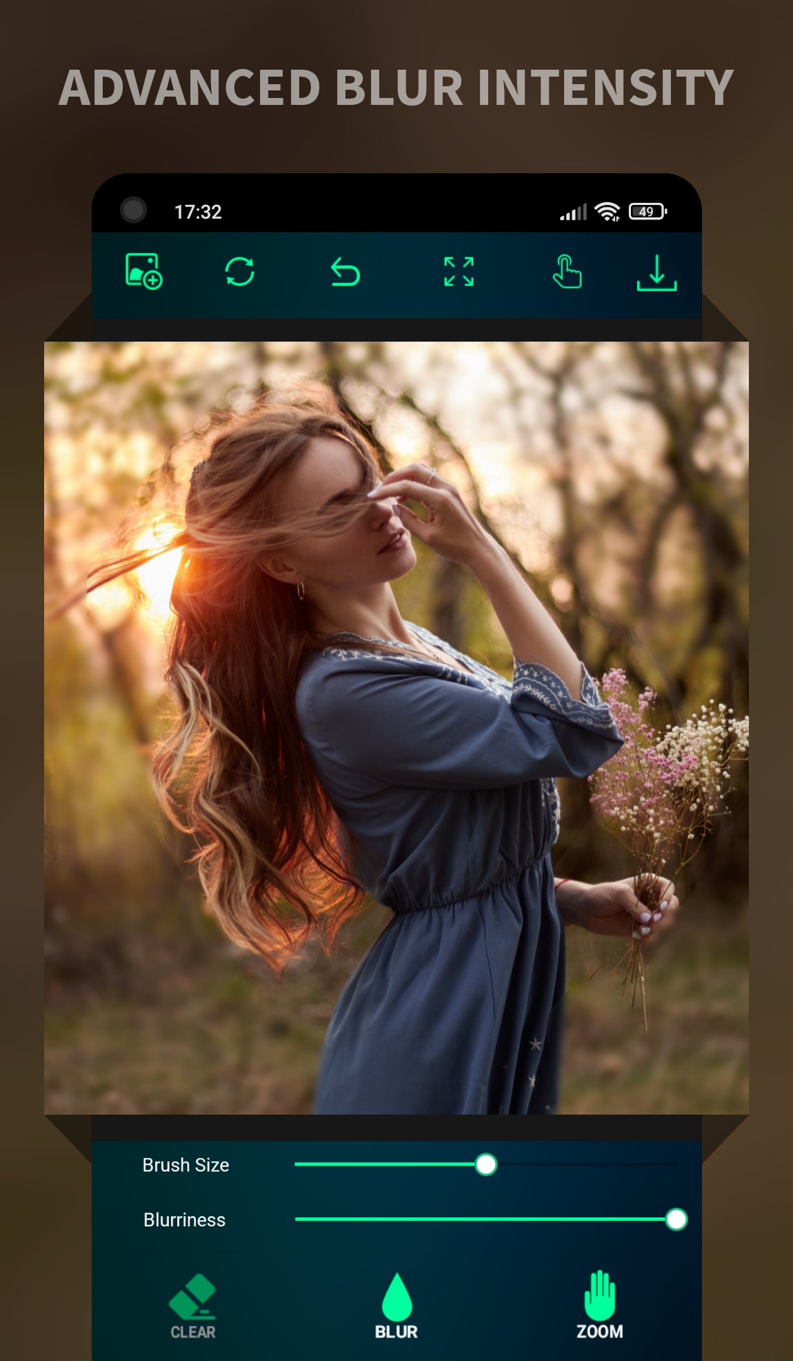 اسکرین شات 3 برنامه Blur Image Background Editor