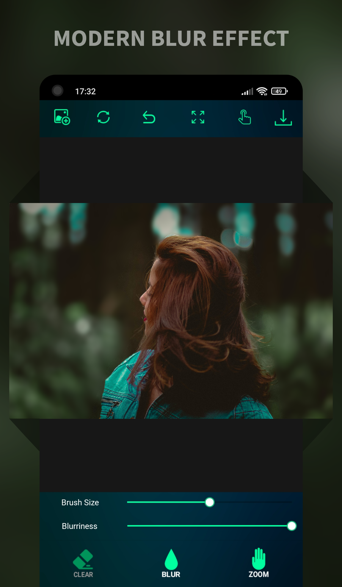 اسکرین شات 5 برنامه Blur Image Background Editor