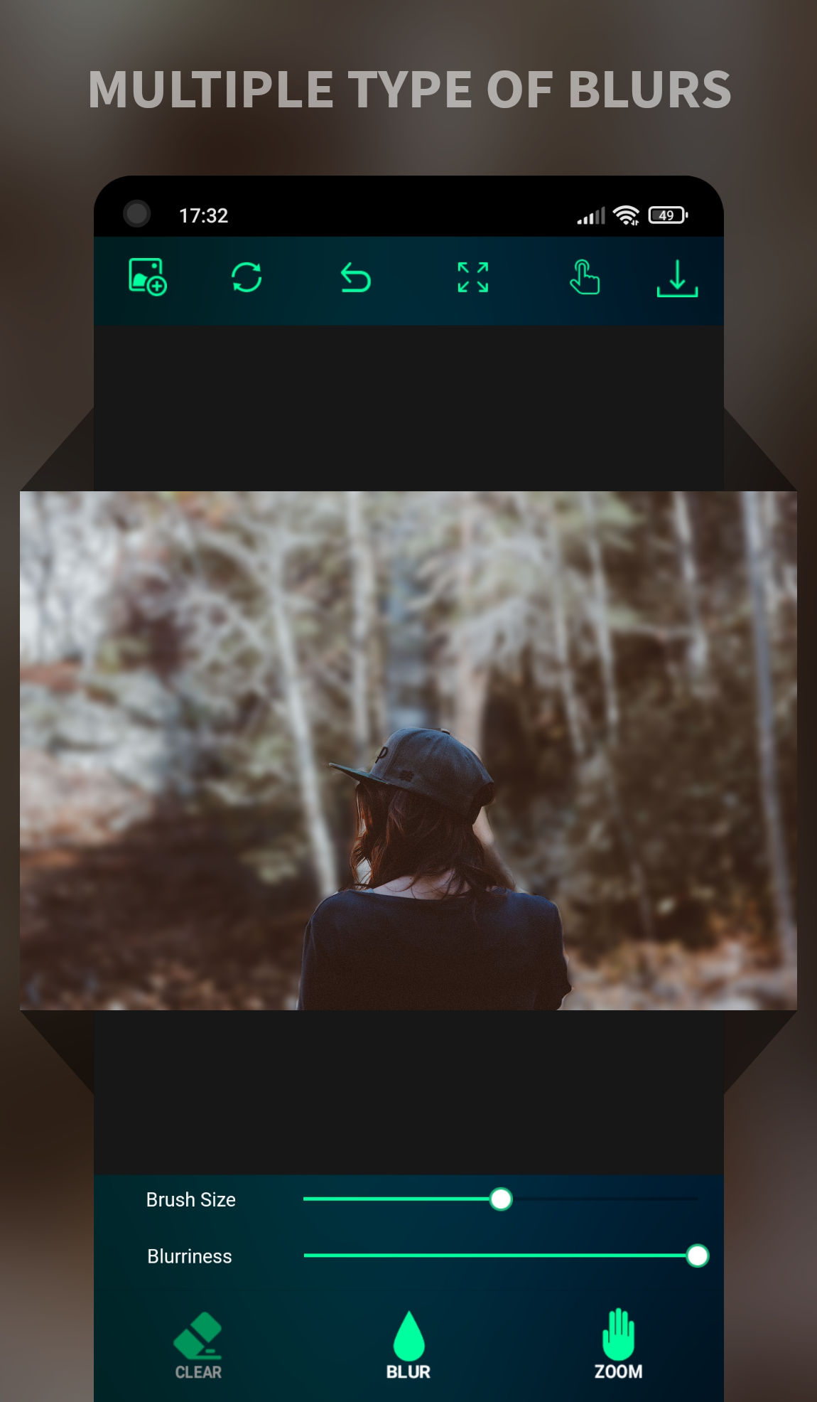 اسکرین شات 6 برنامه Blur Image Background Editor