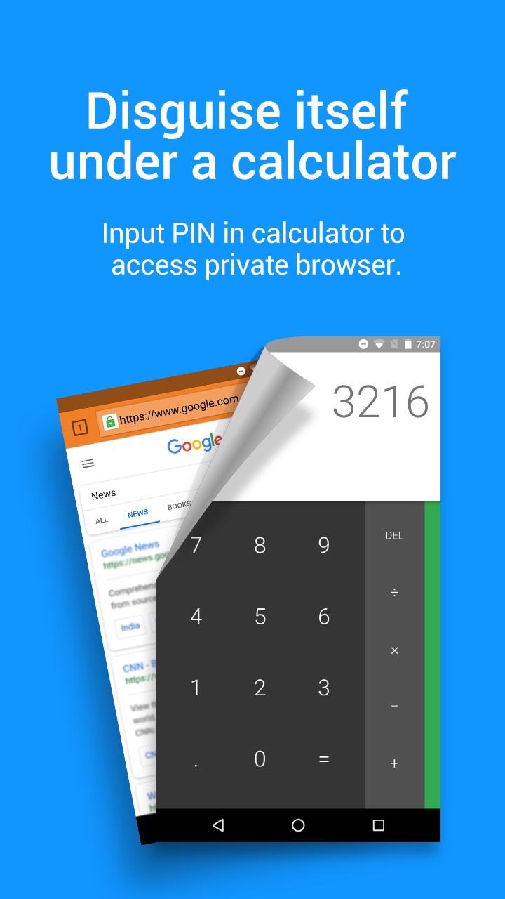 اسکرین شات 4 برنامه Private Browser-Privacy Vault