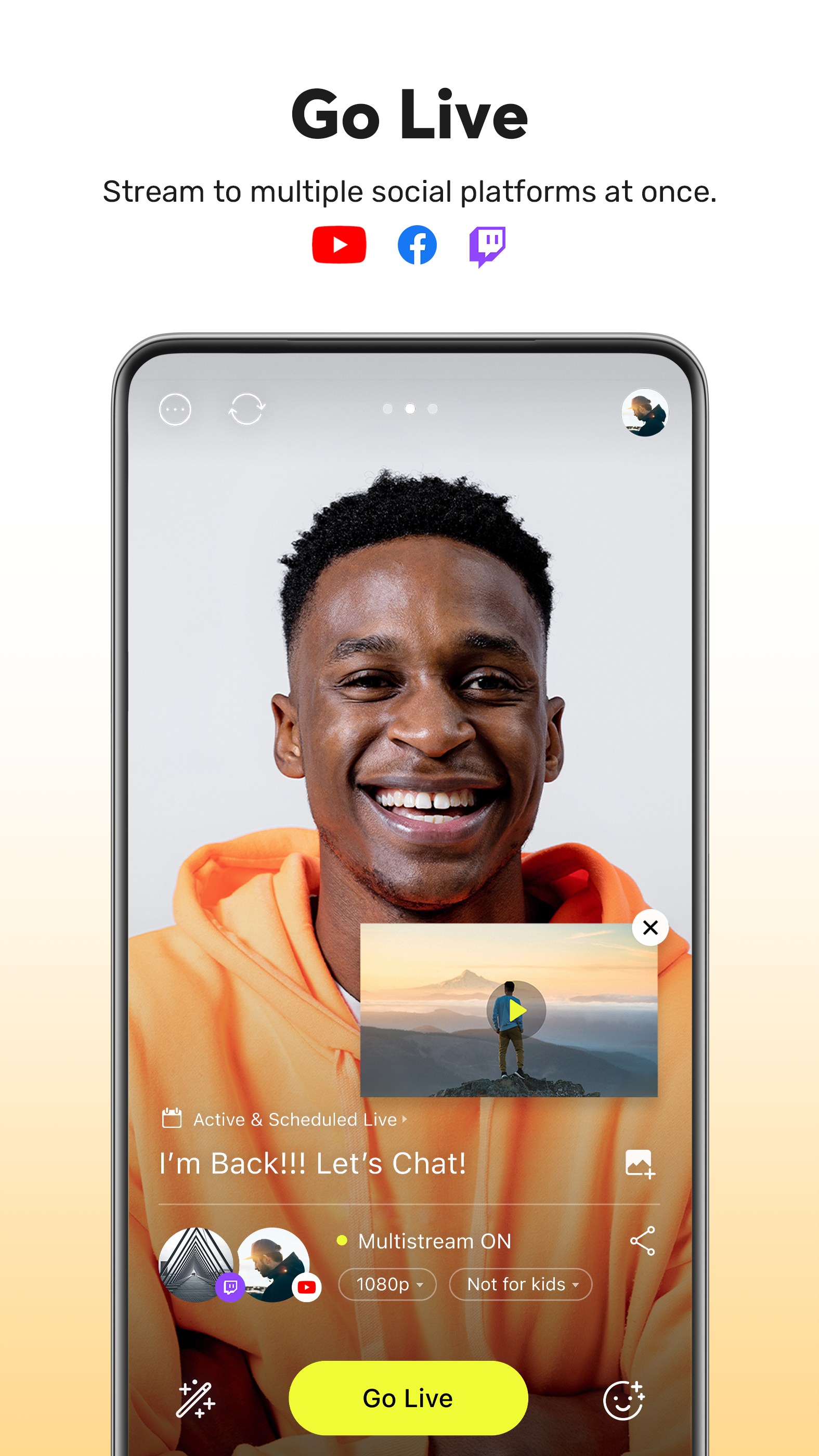 اسکرین شات 4 برنامه PRISM Live Studio: Games & IRL