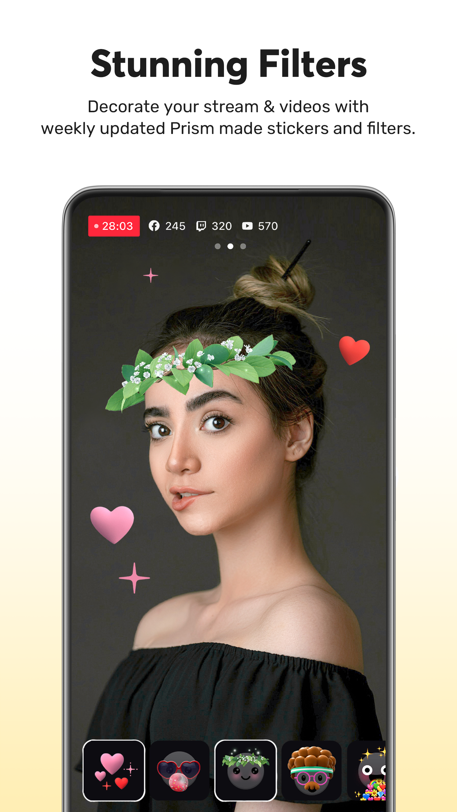 اسکرین شات 6 برنامه PRISM Live Studio: Games & IRL