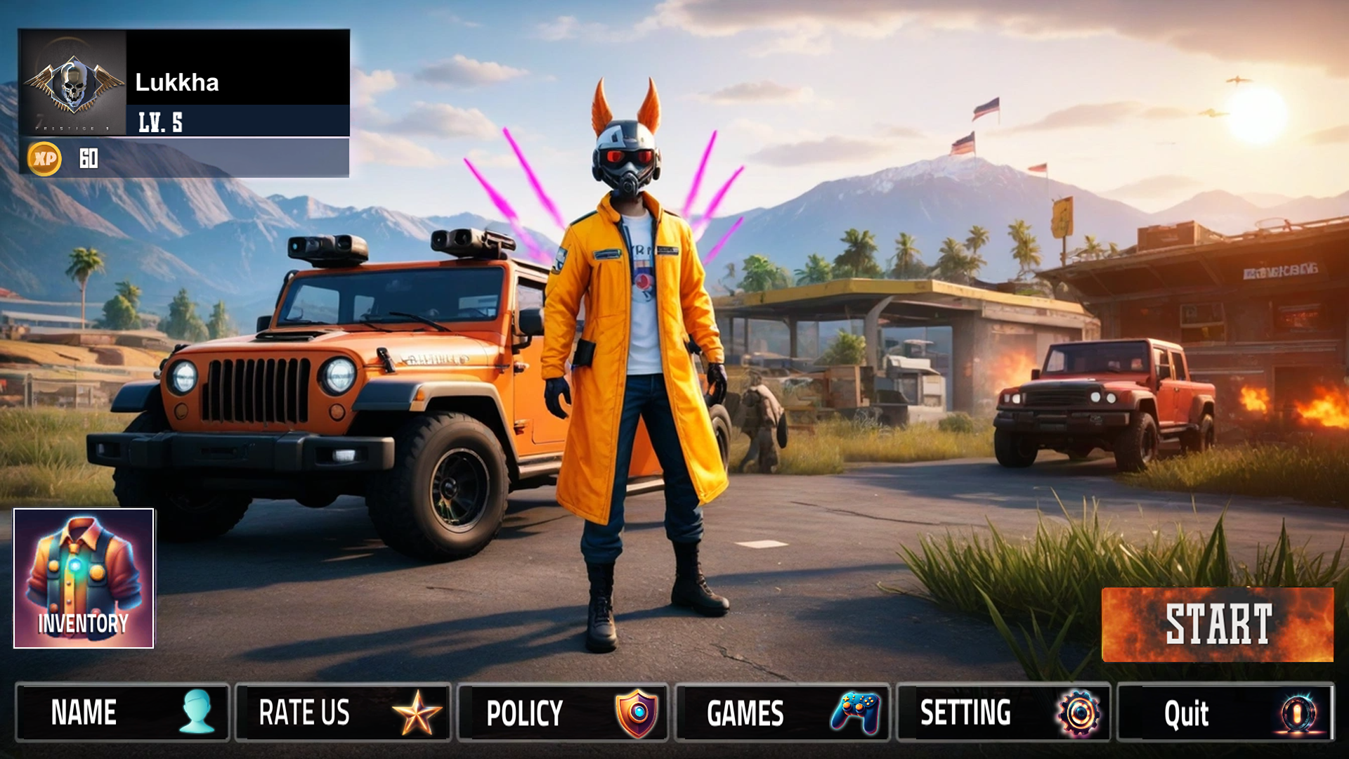 اسکرین شات 1 بازی Battleground Survival Shooter