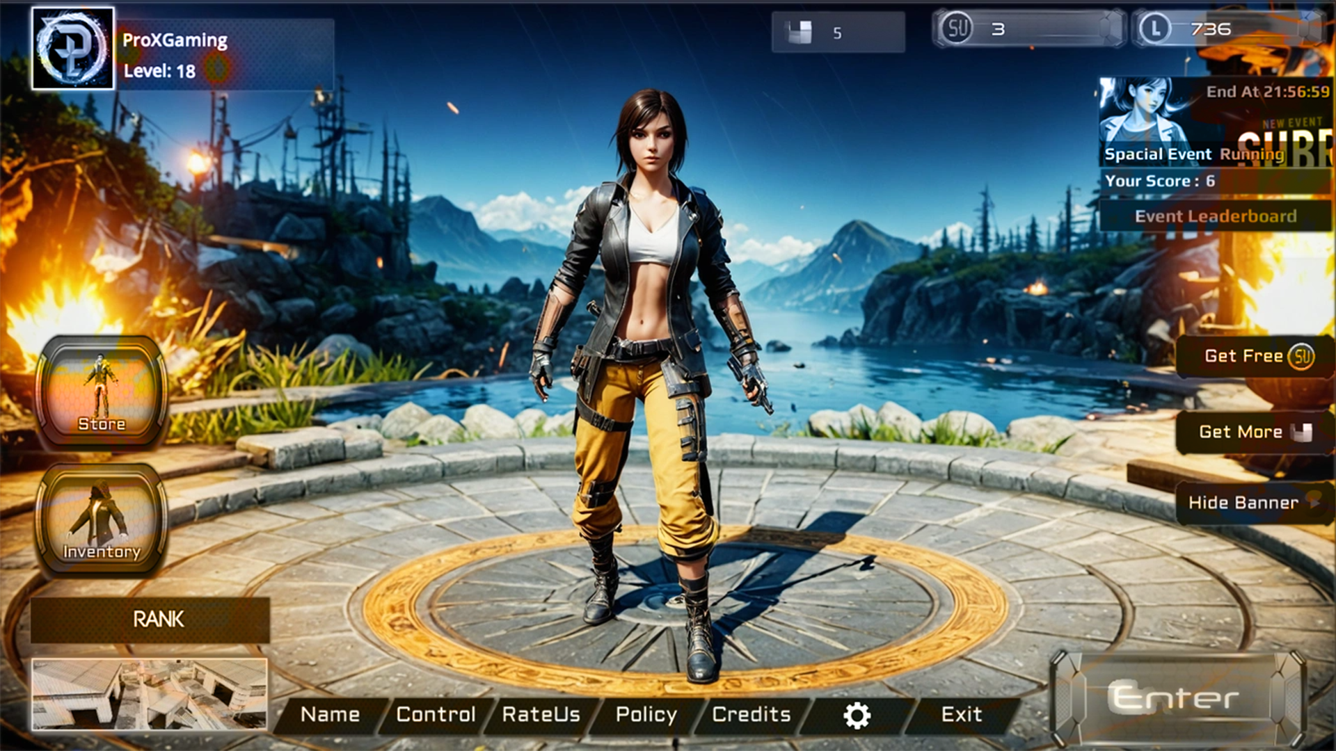 اسکرین شات 1 بازی Survival Unknown Battle Royal