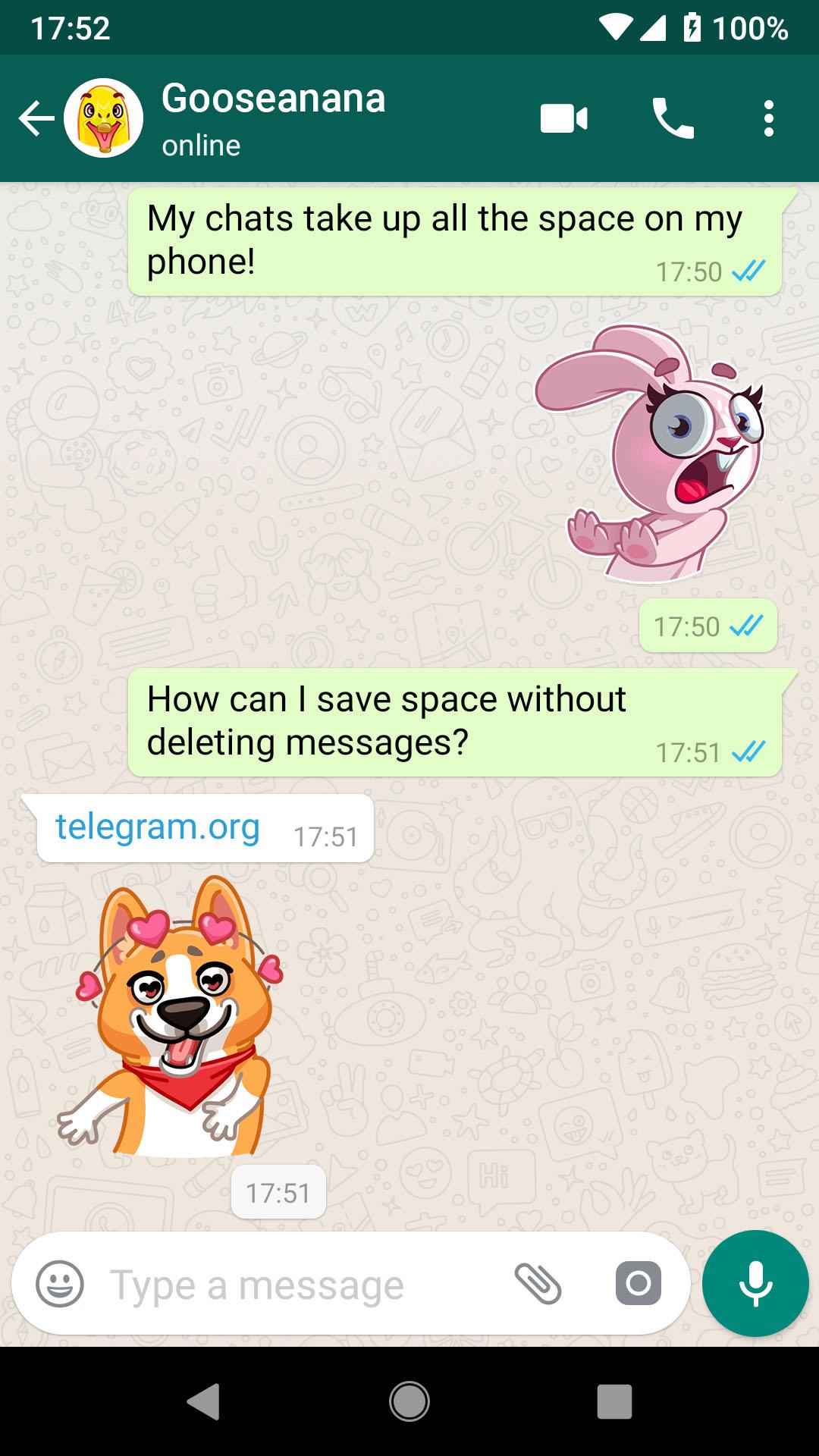 اسکرین شات 5 برنامه Beautiful Animals Stickers