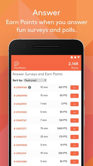 اسکرین شات 4 برنامه MyPoints Mobile