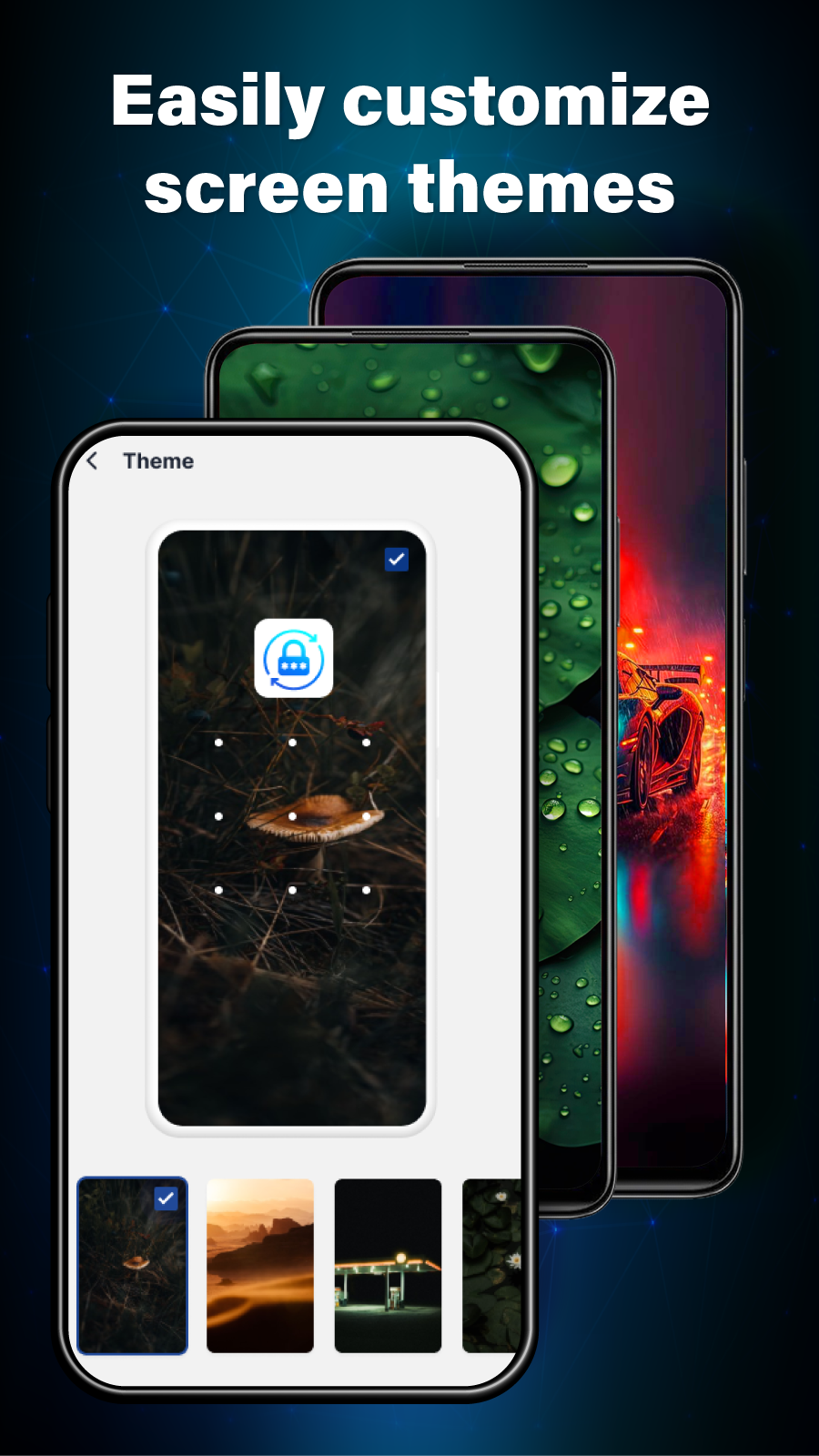 اسکرین شات 6 برنامه App Lock - Pattern Lock Screen