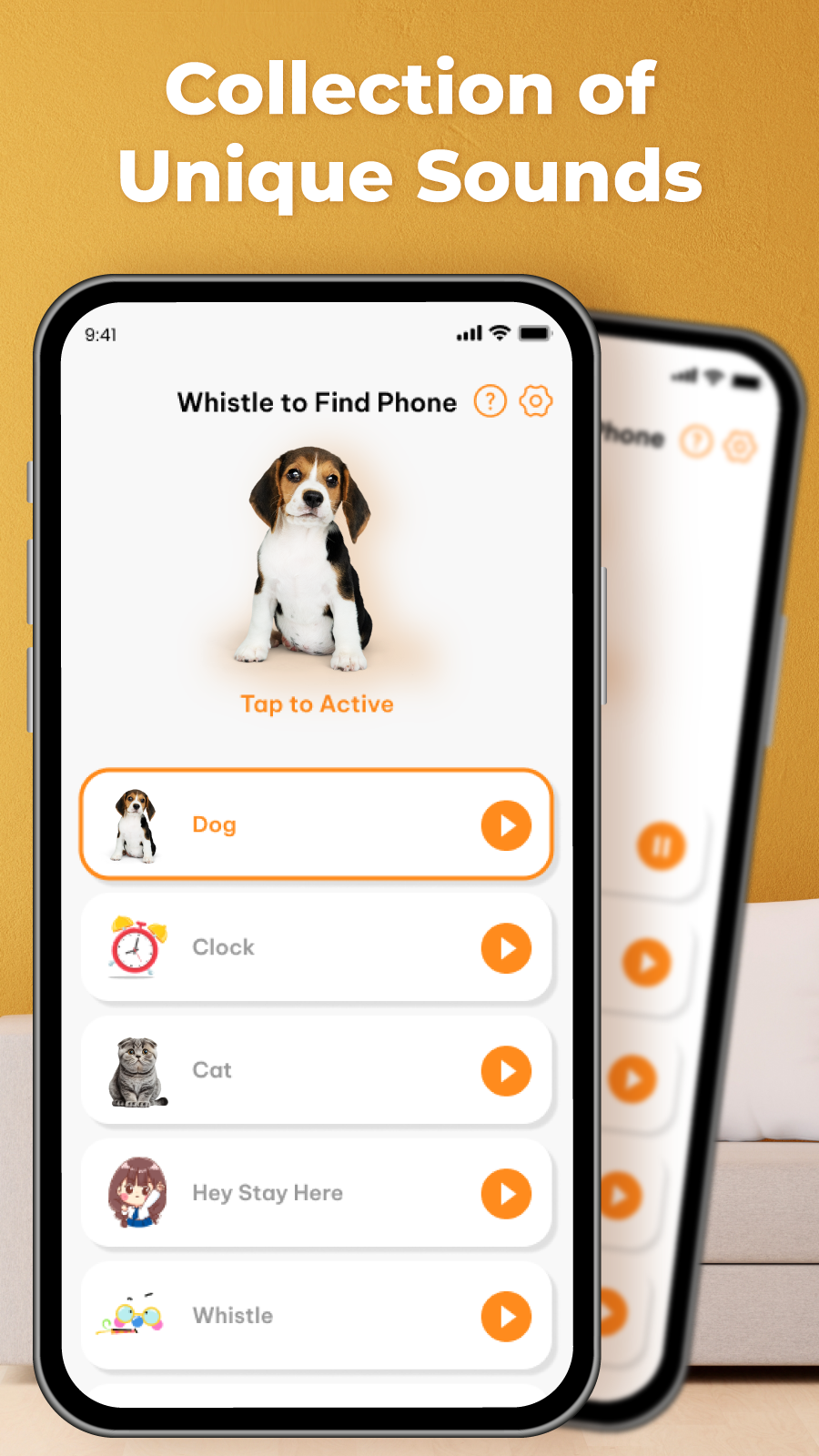 اسکرین شات 3 برنامه Clap, Whistle To Find My Phone