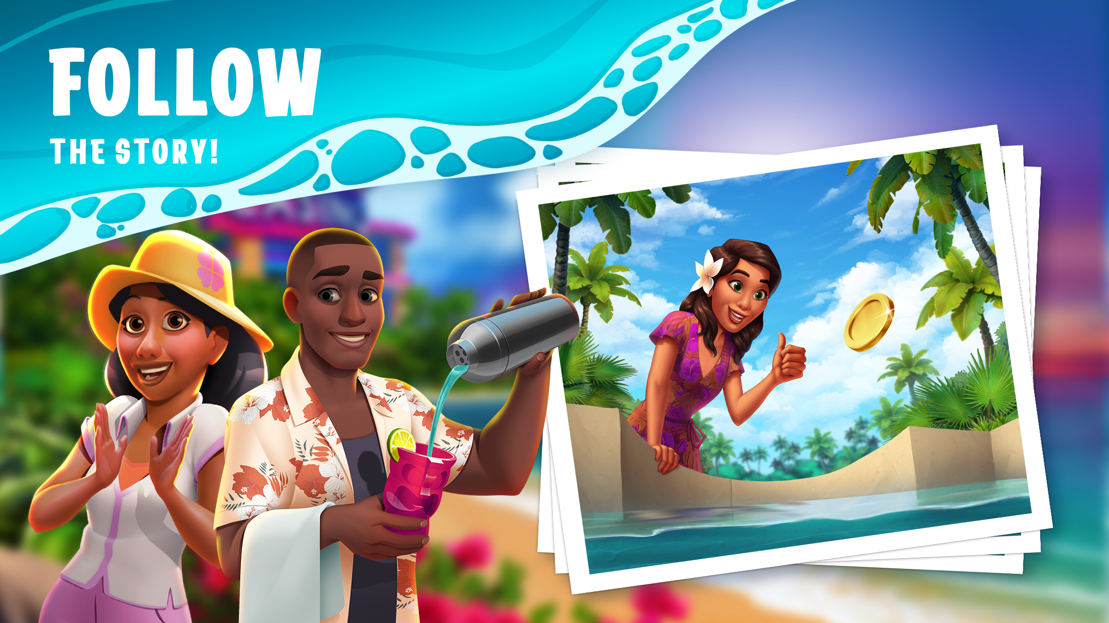 اسکرین شات 1 بازی Paradise Fortune Casino Slots