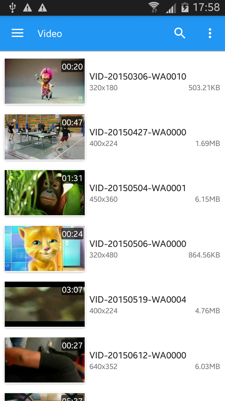 اسکرین شات 1 برنامه Slow Motion Frame Video Player