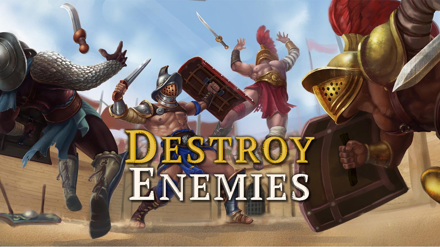 اسکرین شات 1 بازی Gladiator Glory: Duel Arena