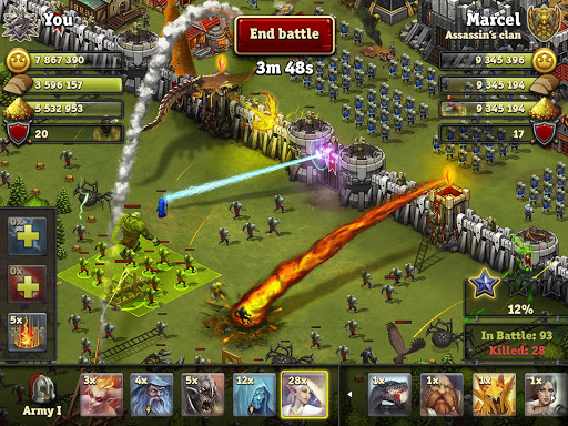 اسکرین شات 1 بازی Throne Rush