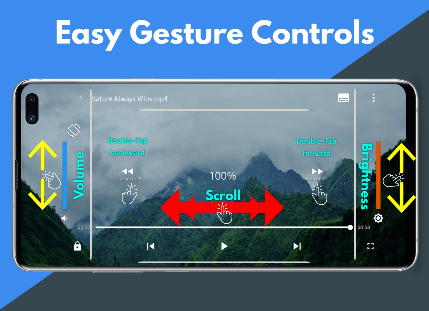 اسکرین شات 3 برنامه Pi Video Player - Media Player