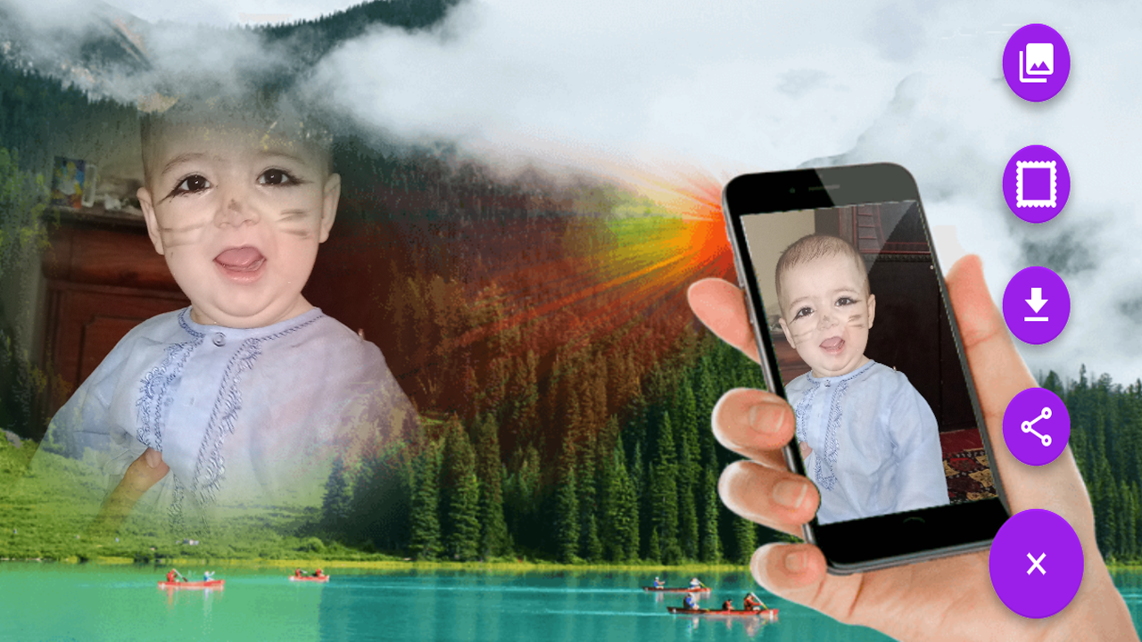 اسکرین شات 2 برنامه Mobile Projector Photo Maker