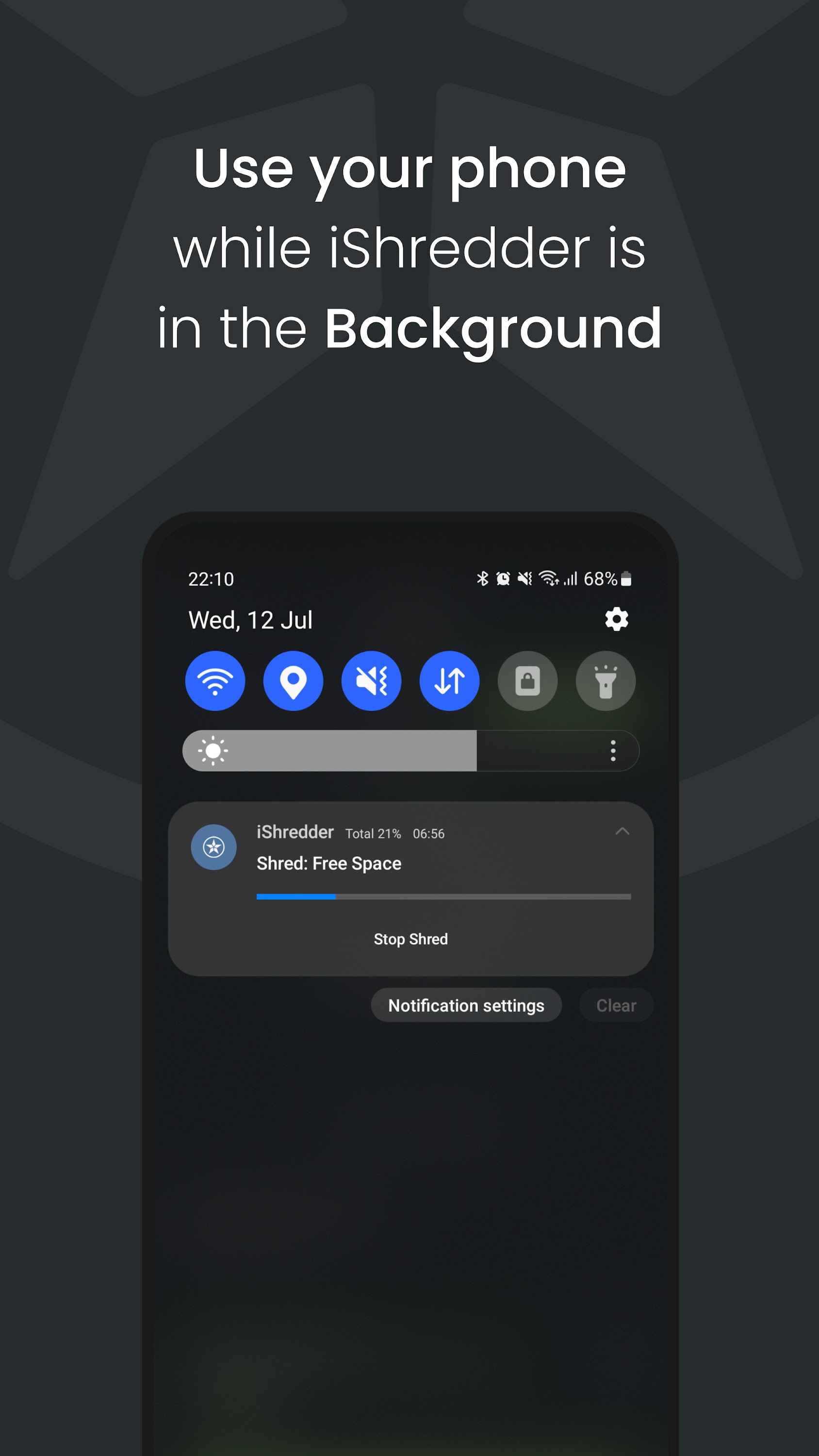 اسکرین شات 6 برنامه iShredder Data Eraser