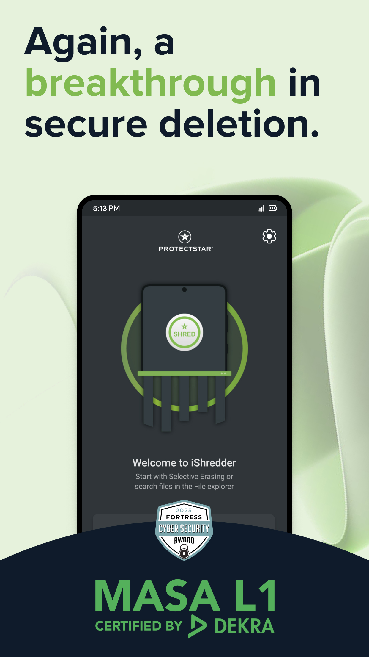اسکرین شات 7 برنامه iShredder Data Eraser
